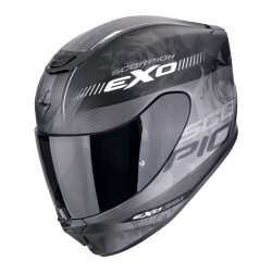 Scorpion EXO 391 Ava Kapalı Motosiklet Kaskı Mat Siyah / Gümüş - 1