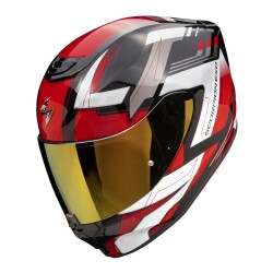 Scorpion EXO 391 Captor Kapalı Motosiklet Kaskı Siyah / Kırmızı - Scorpion
