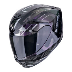 Scorpion EXO 391 Clutter Kapalı Motosiklet Kaskı Siyah - 1
