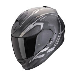 Scorpion EXO 491 Evo Kripta Kapalı Motosiklet Kaskı Mat Siyah / Gümüş - Scorpion