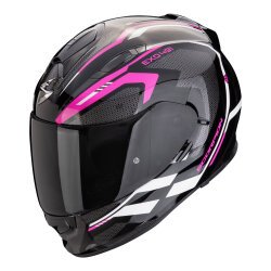 Scorpion EXO 491 Evo Kripta Kapalı Motosiklet Kaskı Siyah / Beyaz / Pembe 