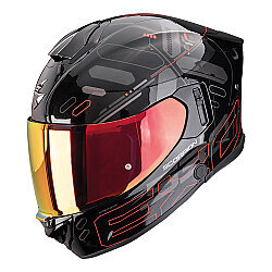 Scorpion EXO-530 Air Fond Kapalı Motosiklet Kaskı Mat Siyah / Kırmızı - Scorpion
