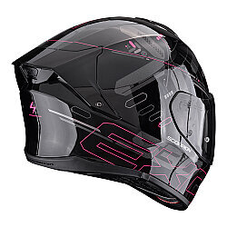Scorpion EXO-530 Air Fond Kapalı Motosiklet Kaskı Siyah / Pembe - 3