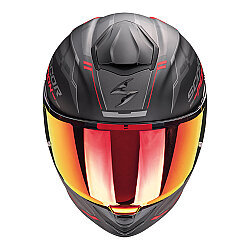 Scorpion EXO-530 Air Slope Kapalı Motosiklet Kaskı Mat Siyah / Kırmızı - Scorpion (1)