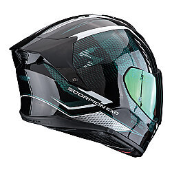 Scorpion EXO-530 Air Theras Kapalı Motosiklet Kaskı Siyah / Chameleon - 3