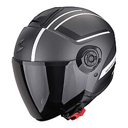 Scorpion EXO City 2 Cosmos Açık Motosiklet Kaskı Gümüş / Beyaz - Scorpion