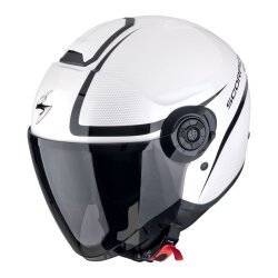 Scorpion EXO City 2 FC INTERCITY Açık Motosiklet Kaskı Beyaz / Siyah 