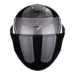 Scorpion EXO City 2 Vita Açık Motosiklet Kaskı Metalik Siyah / Beyaz - Scorpion (1)