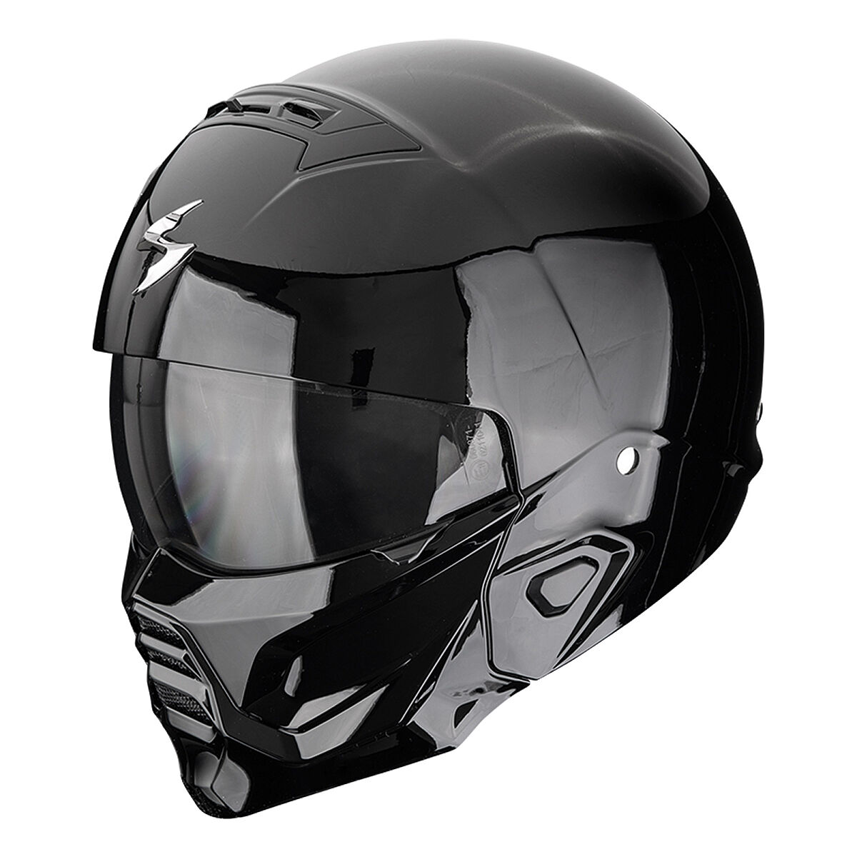 Scorpion EXO COMBAT 2 Modüler Motosiklet Kaskı Siyah