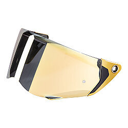 Scorpion EXO HX1 Carbon Ayna Vizör (KDF-19) Altın - Scorpion