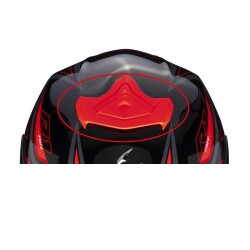 Scorpion EXO R1 Air Tepe Havalandırma Kırmızı - 2