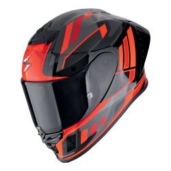 Scorpion EXO R1 Evo II Air Vital Spor Motosiklet Kaskı Siyah / Gümüş / Kırmızı - 1