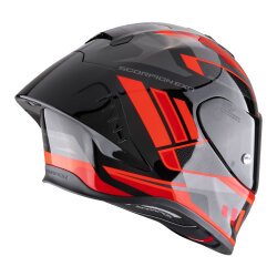 Scorpion EXO R1 Evo II Air Vital Spor Motosiklet Kaskı Siyah / Gümüş / Kırmızı - 3