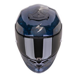 Scorpion EXO R1 Evo Onyx Carbon Air Spor Motosiklet Kaskı Mavi - 2