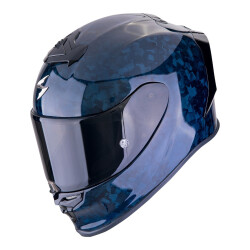 Scorpion EXO R1 Evo Onyx Carbon Air Spor Motosiklet Kaskı Mavi - 1