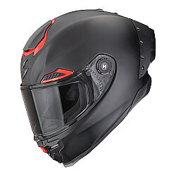 Scorpion EXO-Race Air Kapalı Motosiklet Kaskı Mat Siyah / Kırmızı - Scorpion
