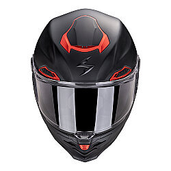 Scorpion EXO-Race Air Kapalı Motosiklet Kaskı Mat Siyah / Kırmızı - Scorpion (1)