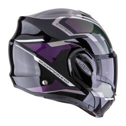 Scorpion Exo-Tech Evo Furio Çene Açılabilir Motosiklet Kaskı Siyah / Chameleon - 2