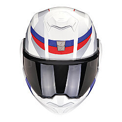 Scorpion Exo-Tech Evo Pro Acuti Çene Açılabilir Motosiklet Beyaz / Mavi / Kırmızı - Scorpion (1)