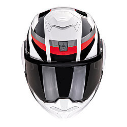 Scorpion Exo-Tech Evo Pro Acuti Çene Açılabilir Motosiklet Gri / Siyah / Kırmızı - Scorpion (1)