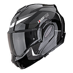 Scorpion Exo-Tech Evo Pro Acuti Çene Açılabilir Motosiklet Sarı / Gümüş - Scorpion