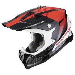 GARAJJ Scorpion VX-22 Air Attis Off-Road Kaskı Siyah / Kırmızı 