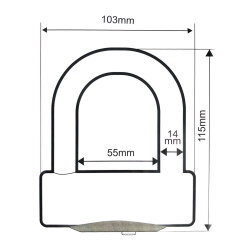 GARAJJ Securage BOSS XL U Kilit - Securage (1)