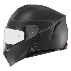 Sena Impulse Akıllı Açılabilir Motosiklet Kaskı Mat Siyah - 4