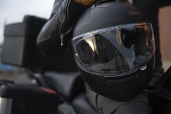 Sena Impulse Akıllı Açılabilir Motosiklet Kaskı Mat Siyah - 8