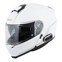 Sena Outrush 2 Çene Açılabilir Akıllı Kask Beyaz - Sena