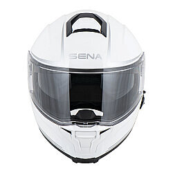 Sena Outrush 2 Çene Açılabilir Akıllı Kask Beyaz - 5