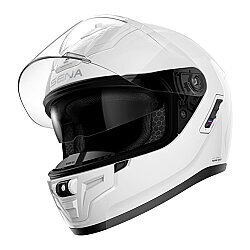 Sena Phantom ANC Interkomlu Motosiklet Kask Beyaz - Sena (1)