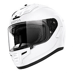 Sena Phantom Interkom Hazırlıklı Motosiklet Kask Beyaz - Sena