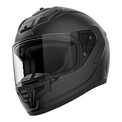 Sena Phantom Interkom Hazırlıklı Motosiklet Kask Mat Siyah - Sena