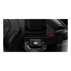 Sena Phantom Interkomlu Motosiklet Kaskı Beyaz - 8