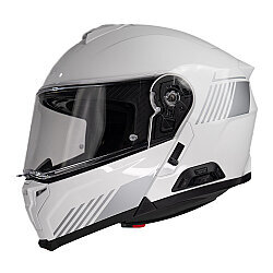 Sena Specter Smart Interkomlu Çene Açılabilir Motosiklet Kaskı Beyaz - Sena (1)