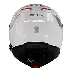 Sena Specter Smart Interkomlu Çene Açılabilir Motosiklet Kaskı Beyaz - 4