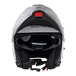Sena Specter Smart Interkomlu Çene Açılabilir Motosiklet Kaskı Beyaz - 5