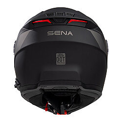 Sena Specter Smart Interkomlu Çene Açılabilir Motosiklet Kaskı Mat Siyah - 3