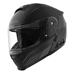 Sena Specter Smart Interkomlu Çene Açılabilir Motosiklet Kaskı Mat Siyah - Sena