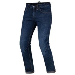 Shima Devon Denim Korumalı Motosiklet Pantolonu Mavi - 1