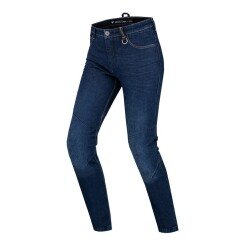Shima Devon Kadın Korumalı Denim Motosiklet Pantolonu Mavi - 1