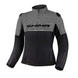 Shima Drift Kadın Korumalı Motosiklet Montu Gri 