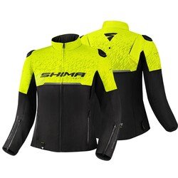Shima Drift Kadın Korumalı Motosiklet Montu Sarı - 3