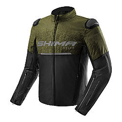 Shima Drift Korumalı Motosiklet Montu Haki 