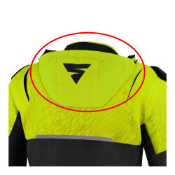 Shima Drift Korumalı Motosiklet Montu için Kapşon Sarı - 2