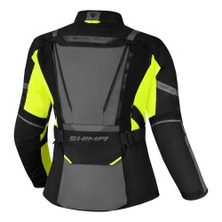 Shima Hero 2.0 Korumalı Kadın Motosiklet Montu Sarı - Shima