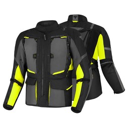 Shima Hero 2.0 Korumalı Motosiklet Montu Sarı - 3