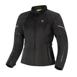 Shima Jet Lady Korumalı Kadın Motosiklet Montu Siyah 