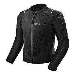 Shima Mesh Pro 2.0 Korumalı Motosiklet Montu Siyah - Shima